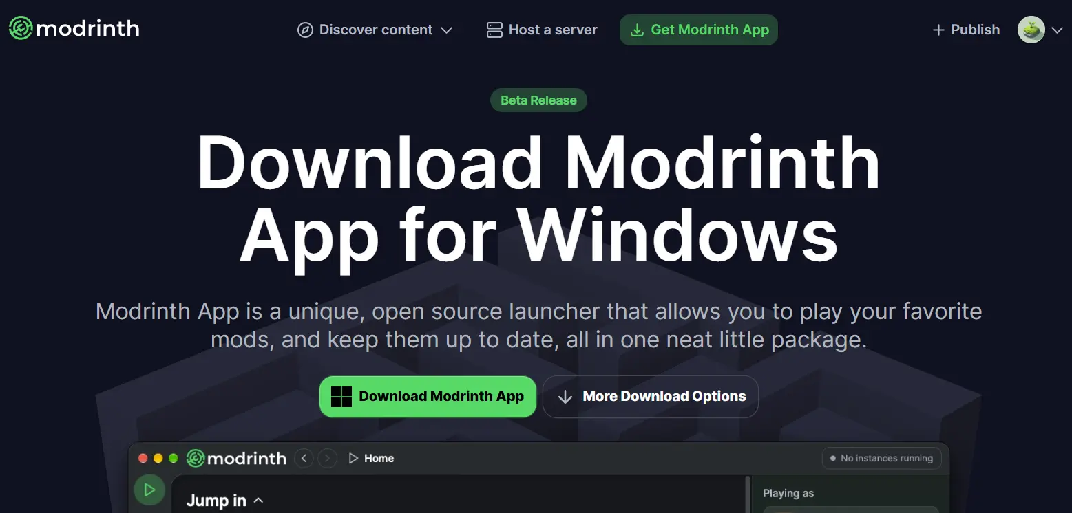 Modrinth App